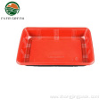 PP Plastic Fast Food Lunch Catering Disposable Plates